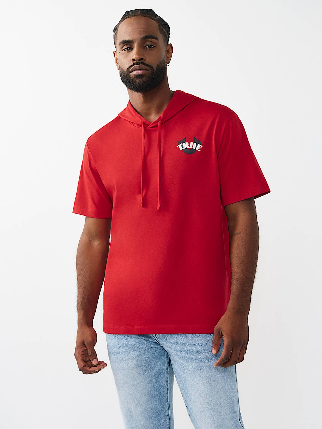 CIRCULAR HOODED TEE, image 2