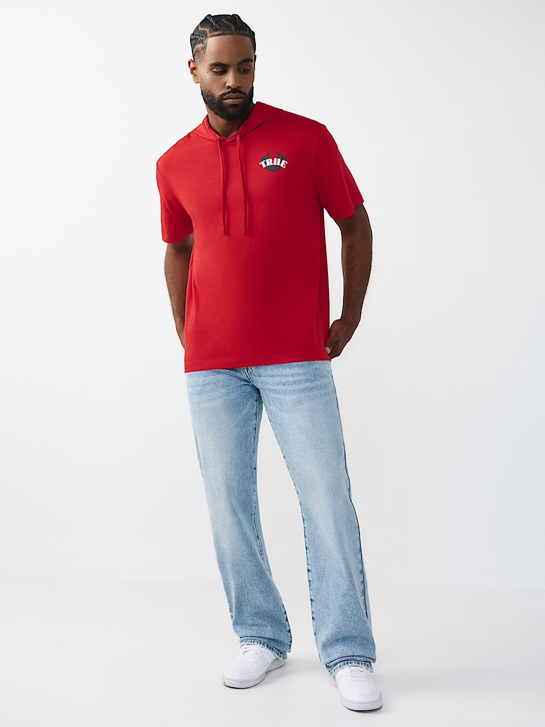 CIRCULAR HOODED TEE, image 6