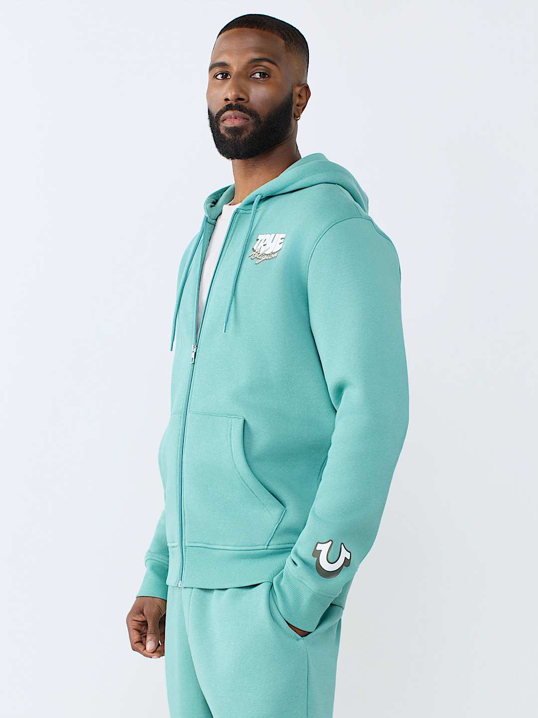 BALLOON LOGO ZIP HOODIE