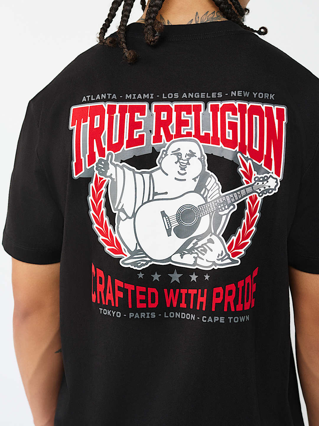 WREATH BUDDHA TEE, image 1