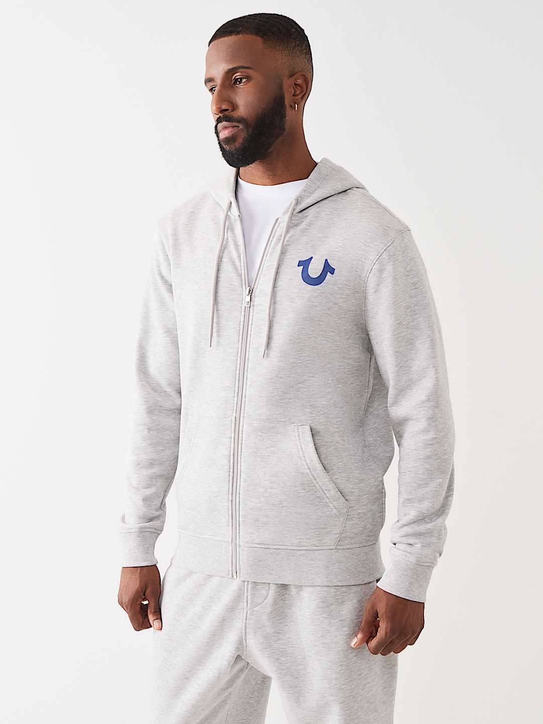 WREATH BUDDHA ZIP HOODIE