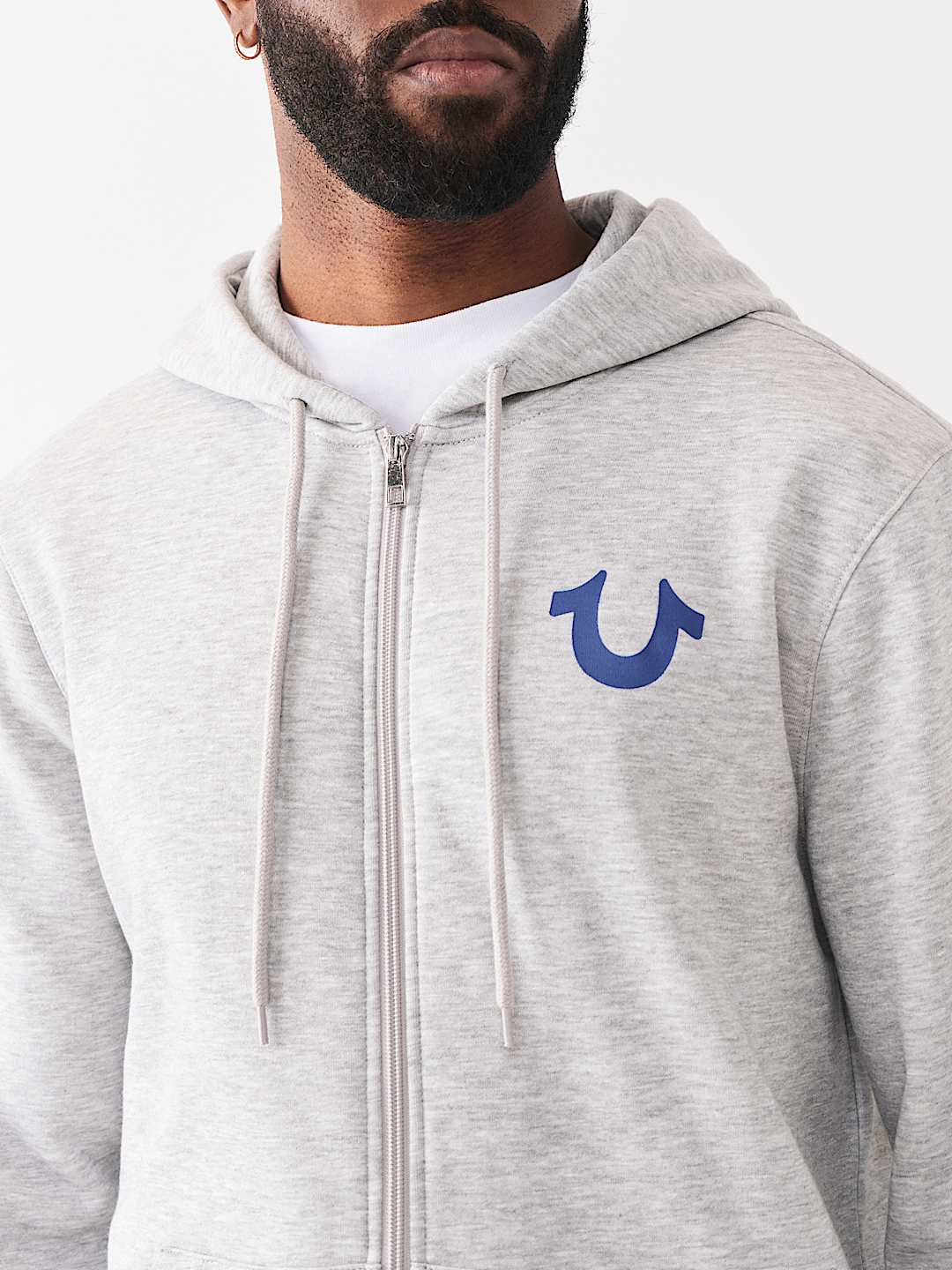 WREATH BUDDHA ZIP HOODIE
