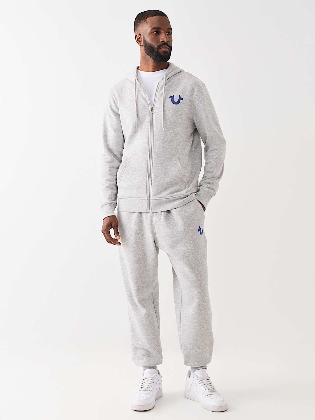 WREATH BUDDHA ZIP HOODIE