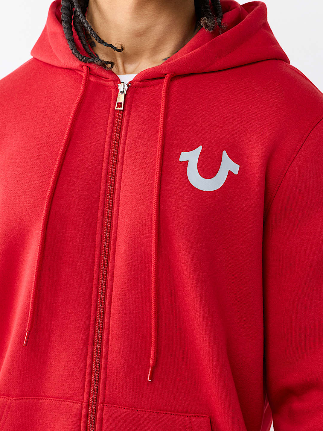 WREATH BUDDHA ZIP HOODIE