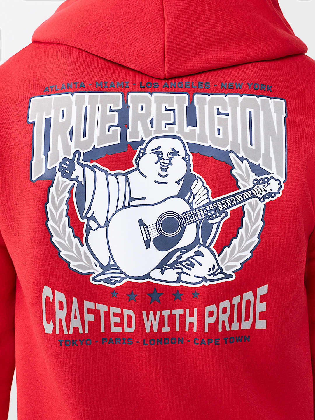 WREATH BUDDHA ZIP HOODIE