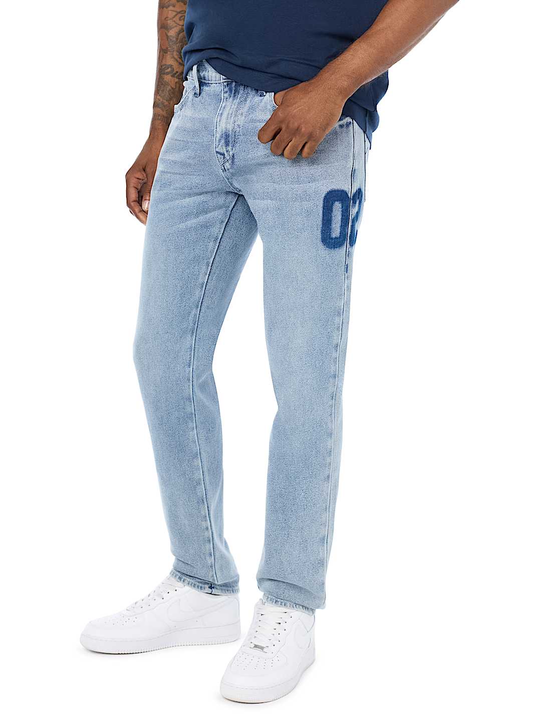 ROCCO APPLIQU&Eacute; SKINNY JEAN