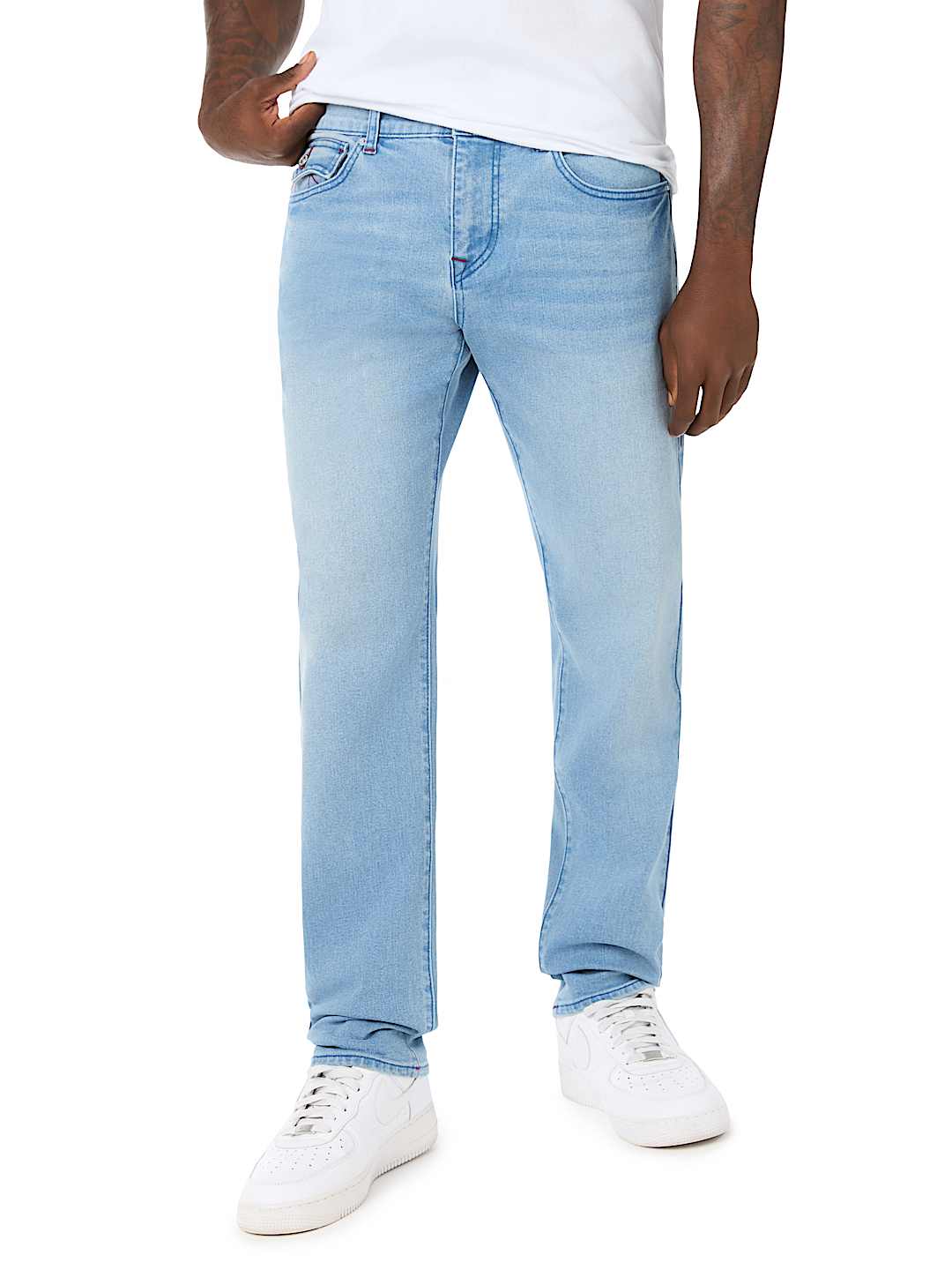 GENO LADDER STTICH FLAP SLIM JEAN