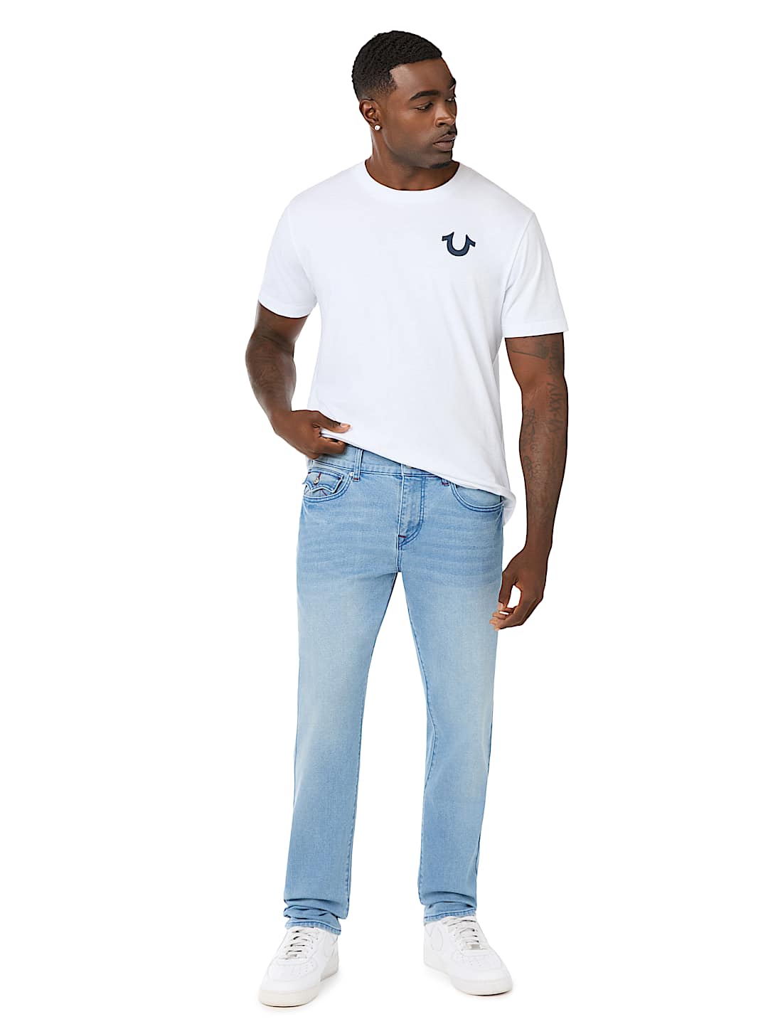 GENO LADDER STTICH FLAP SLIM JEAN