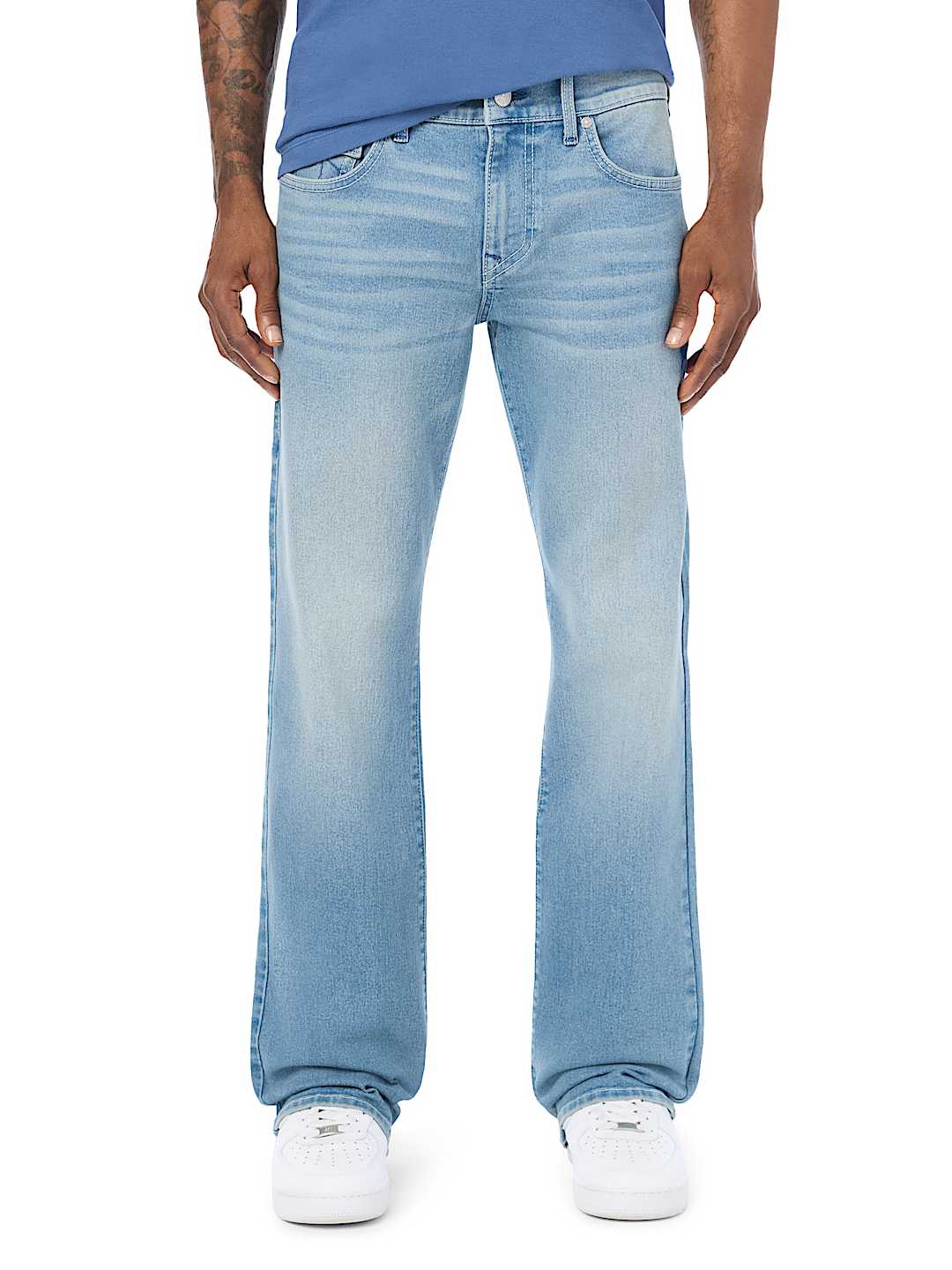 BILLY APPLIQU&Eacute; FLAP BOOTCUT JEAN