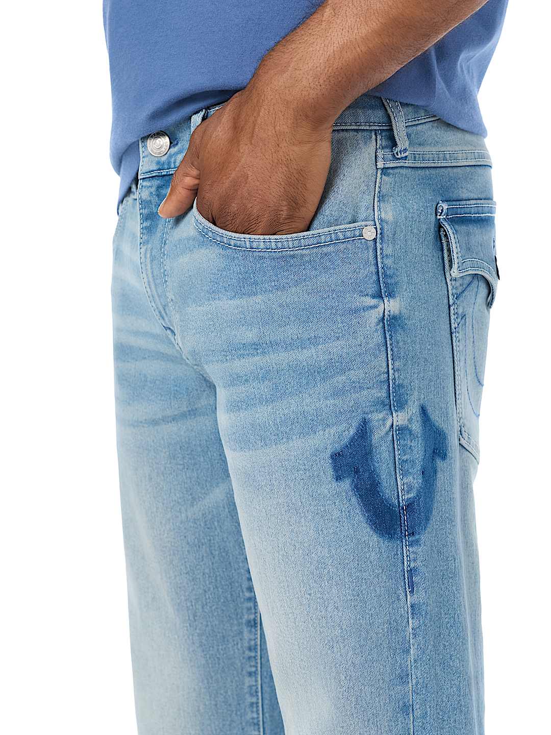 BILLY APPLIQU&Eacute; FLAP BOOTCUT JEAN