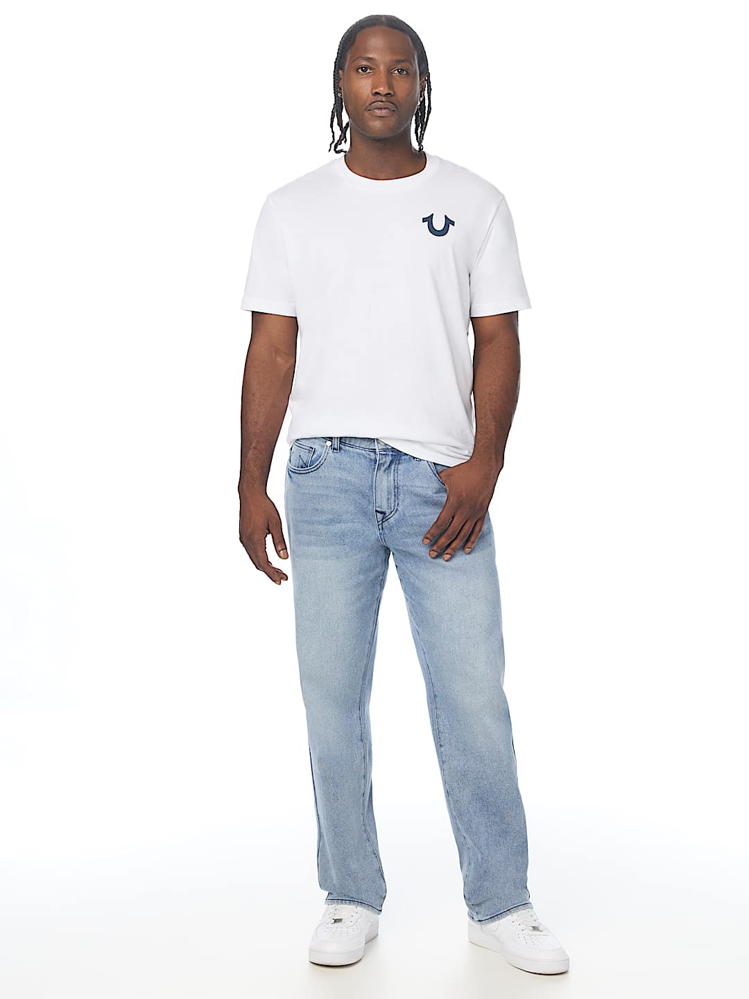 BOBBY EMBROIDERED BAGGY JEAN