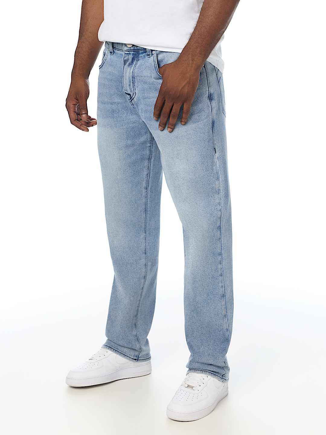 BOBBY EMBROIDERED BAGGY JEAN