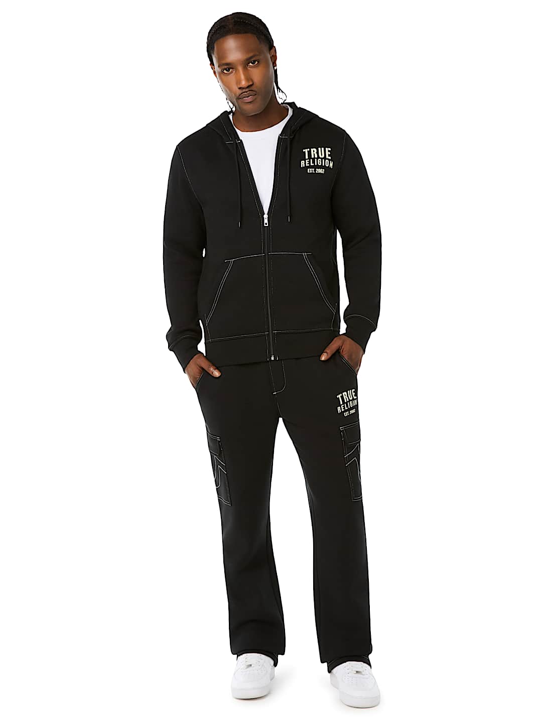 WINGED LOGO ZIP HOODIE