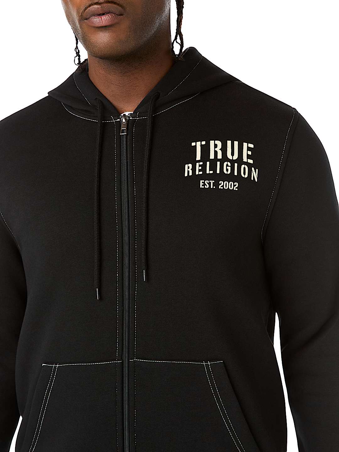 WINGED LOGO ZIP HOODIE