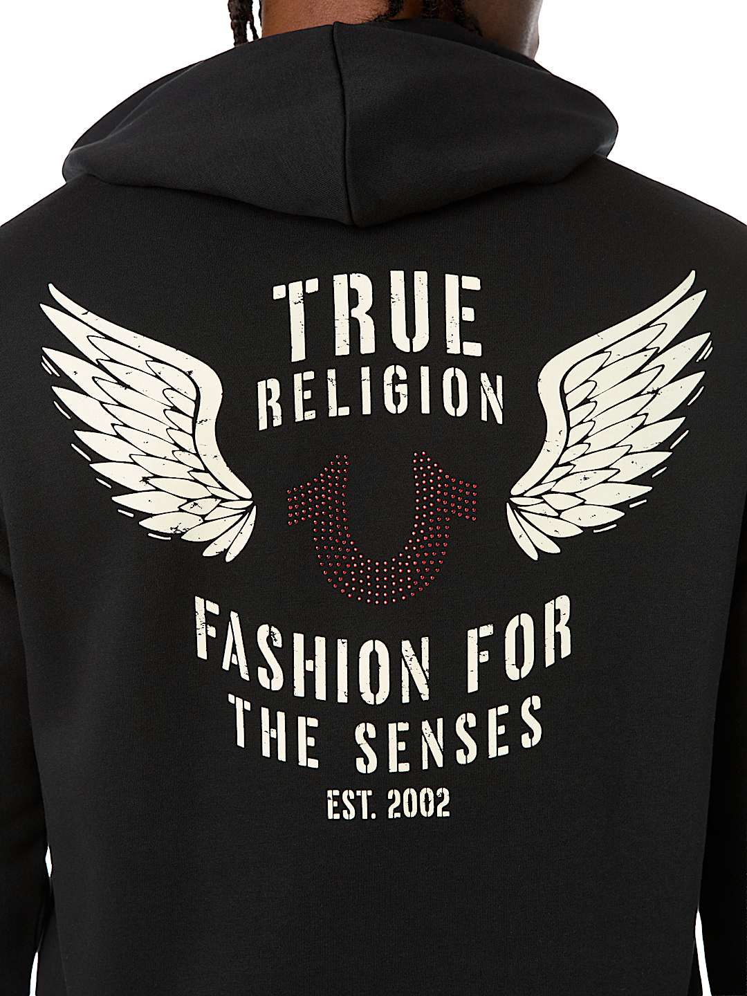 WINGED LOGO ZIP HOODIE
