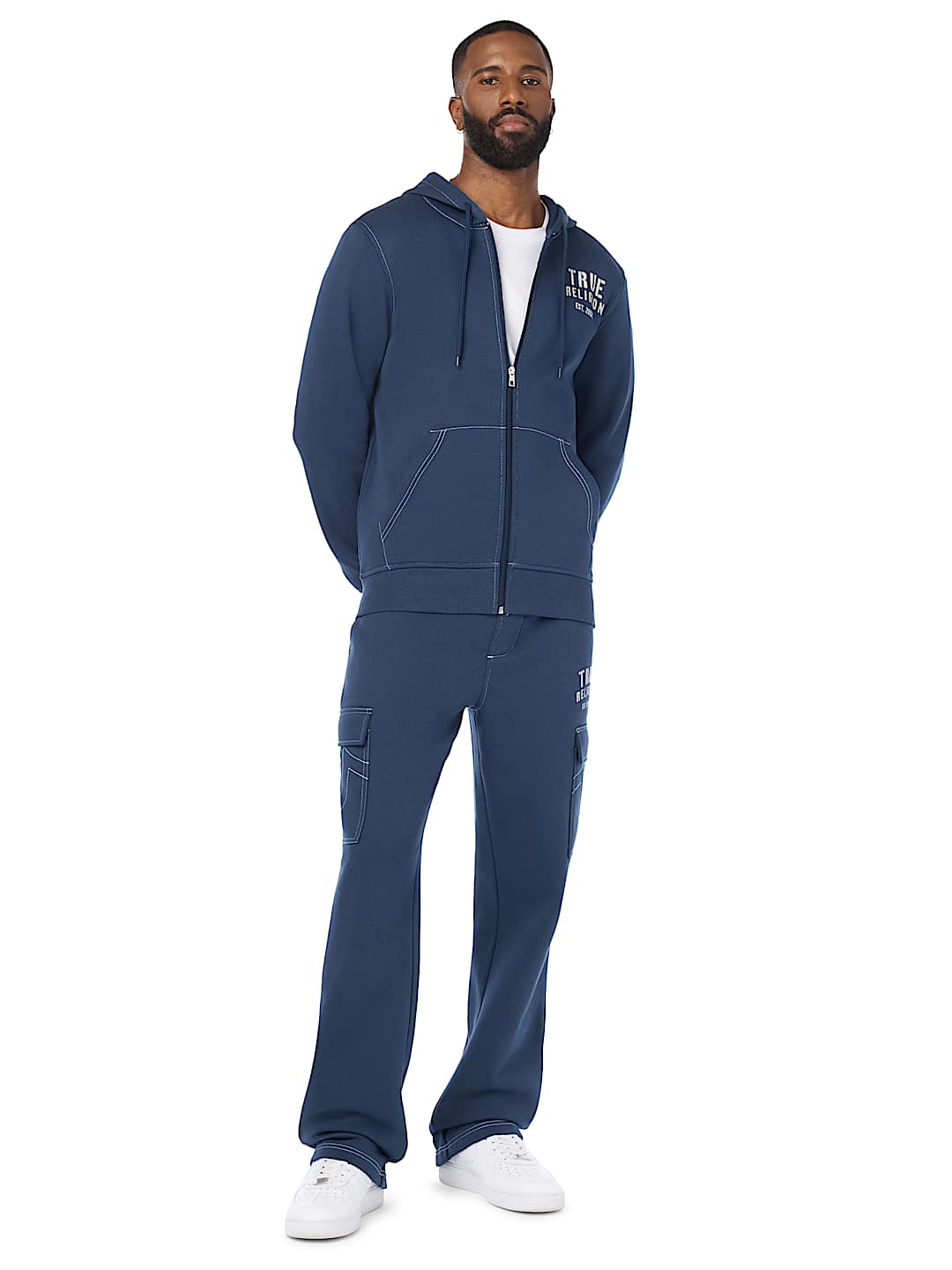 WINGED LOGO ZIP HOODIE