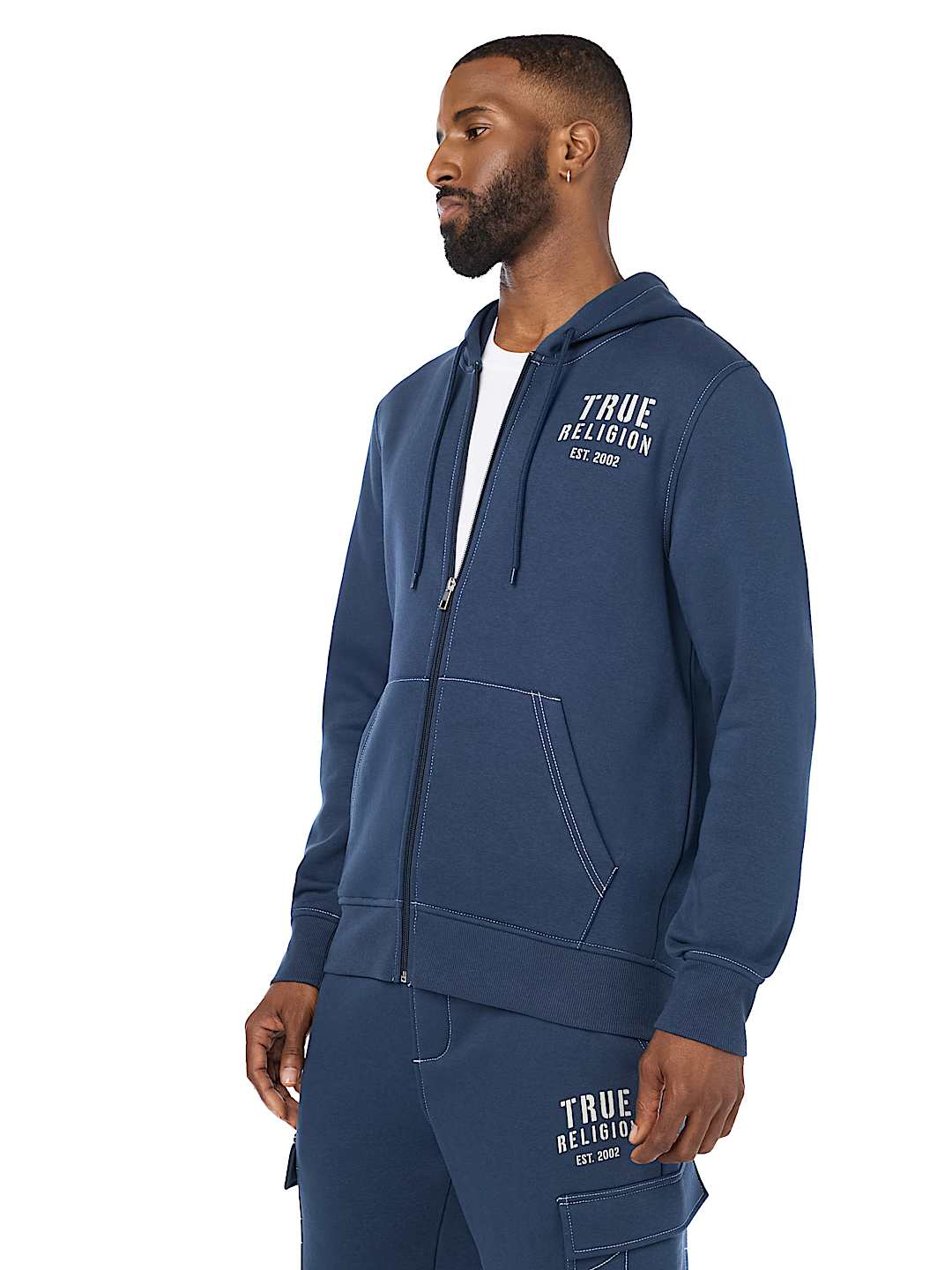 WINGED LOGO ZIP HOODIE