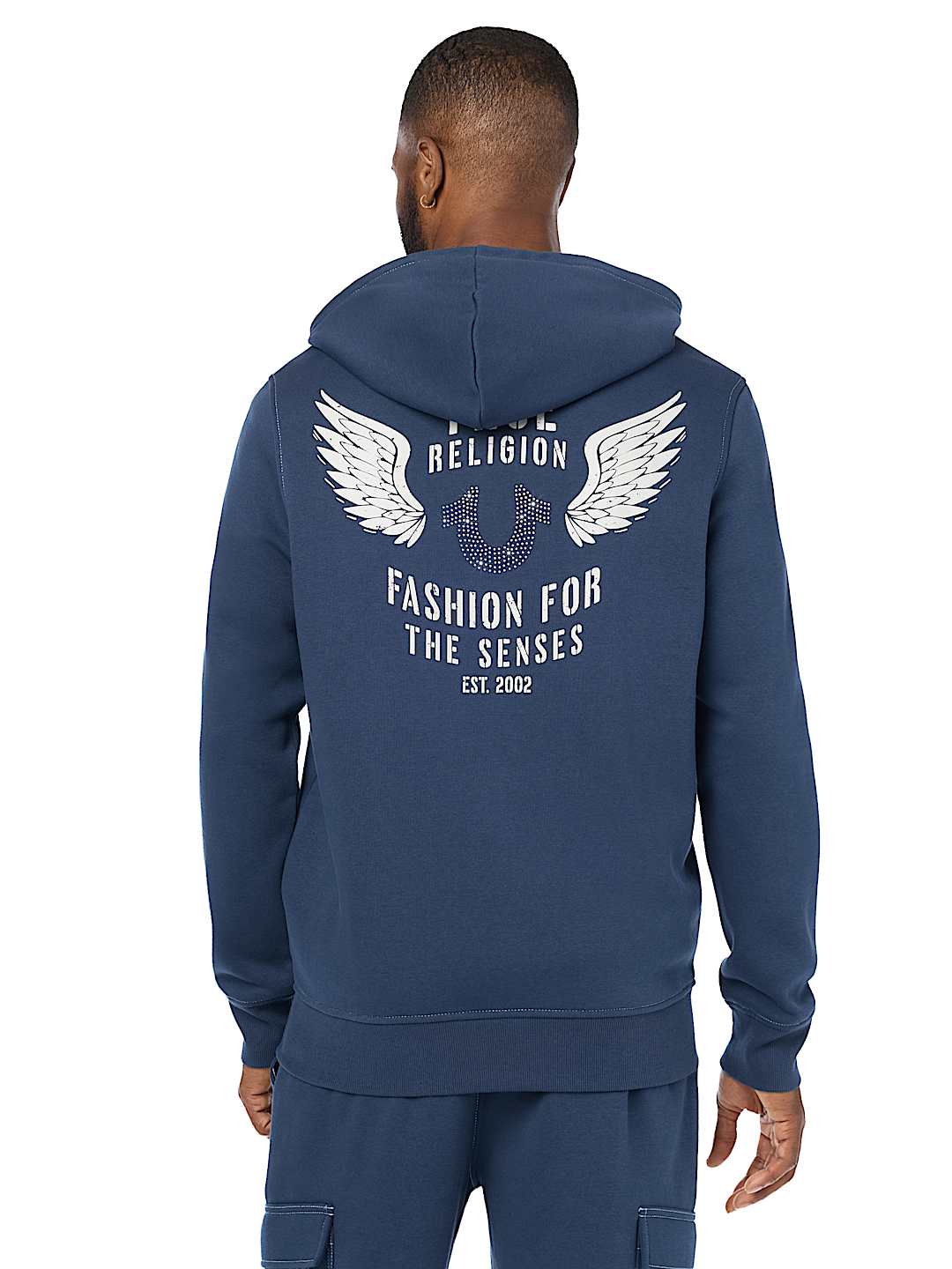WINGED LOGO ZIP HOODIE