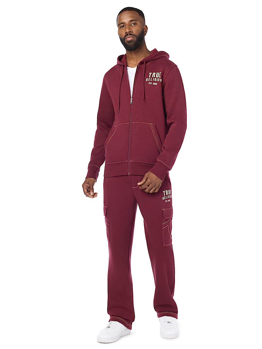 WINGED LOGO ZIP HOODIE