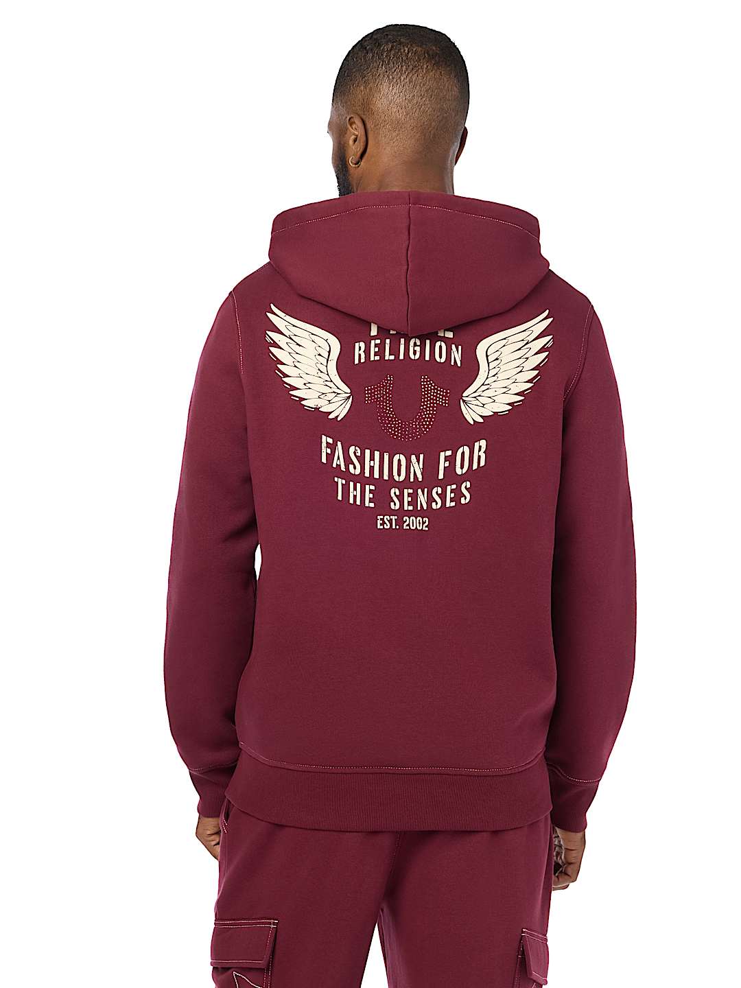 WINGED LOGO ZIP HOODIE