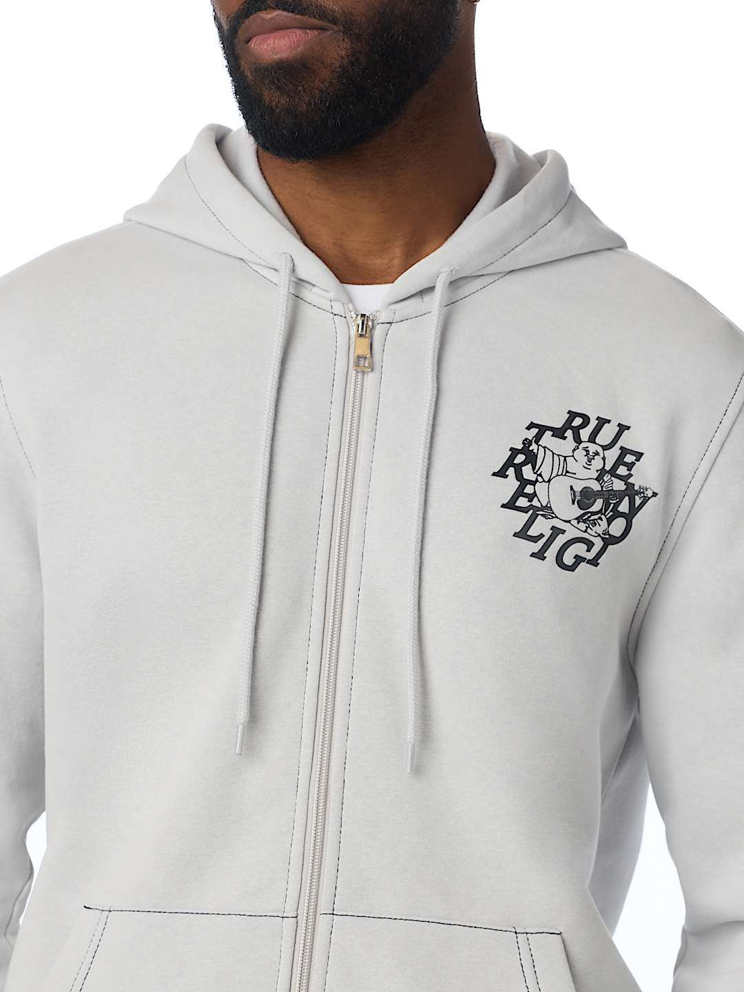 ORIGINAL SLANT LOGO ZIP HOODIE