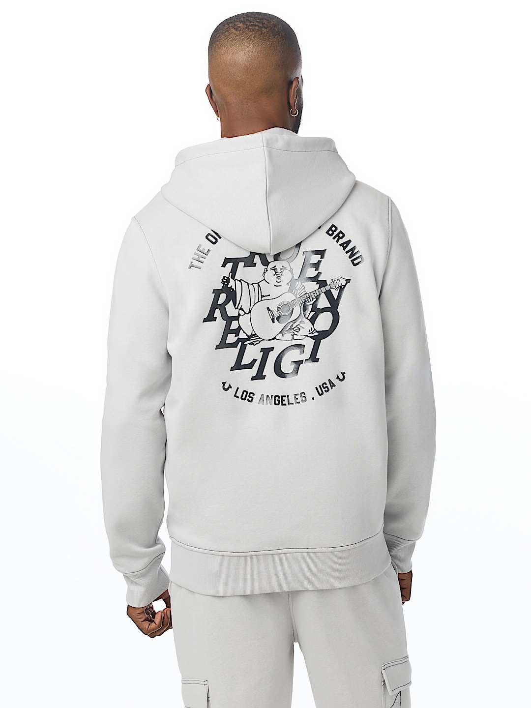 ORIGINAL SLANT LOGO ZIP HOODIE