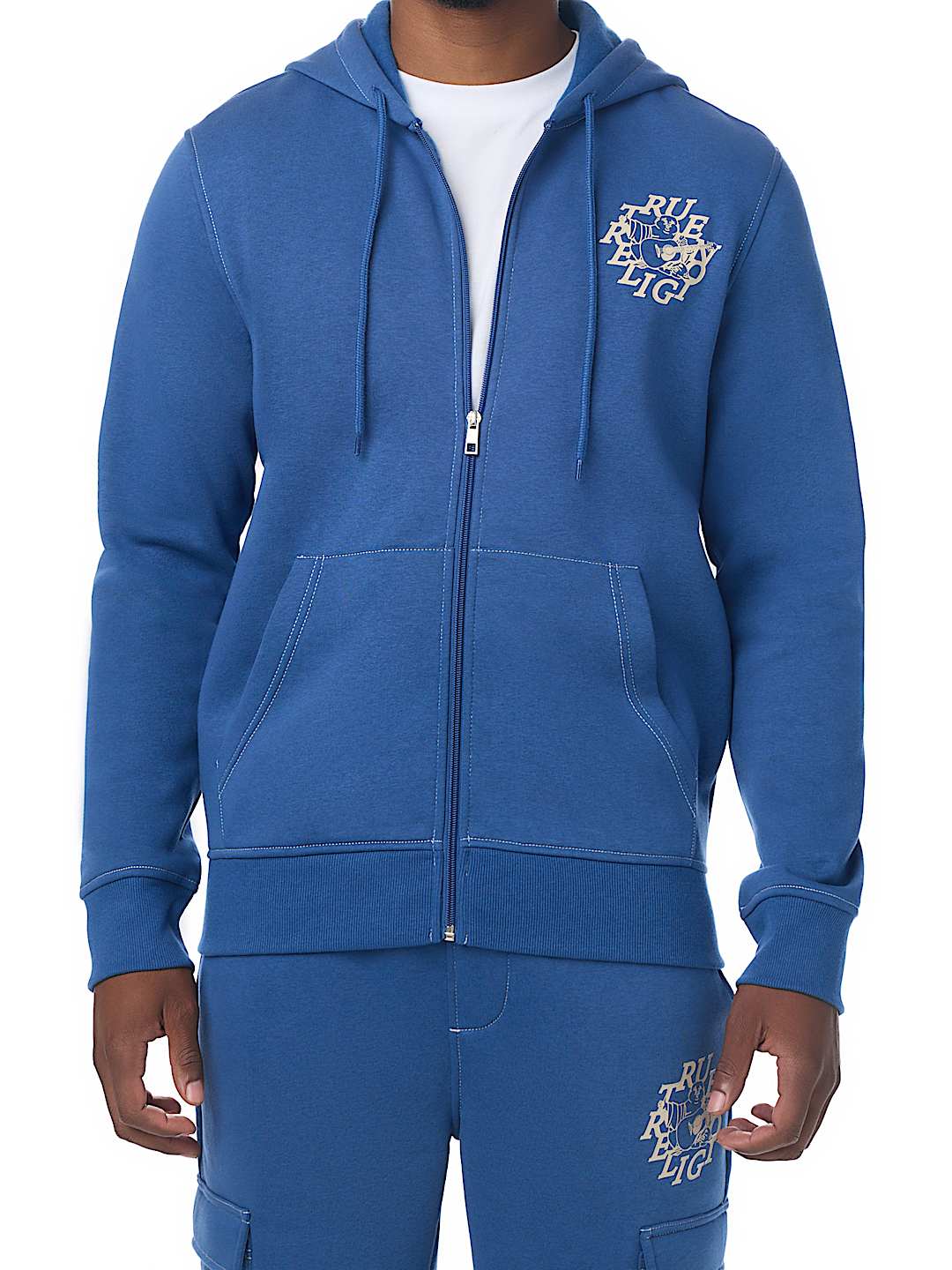 ORIGINAL SLANT LOGO ZIP HOODIE