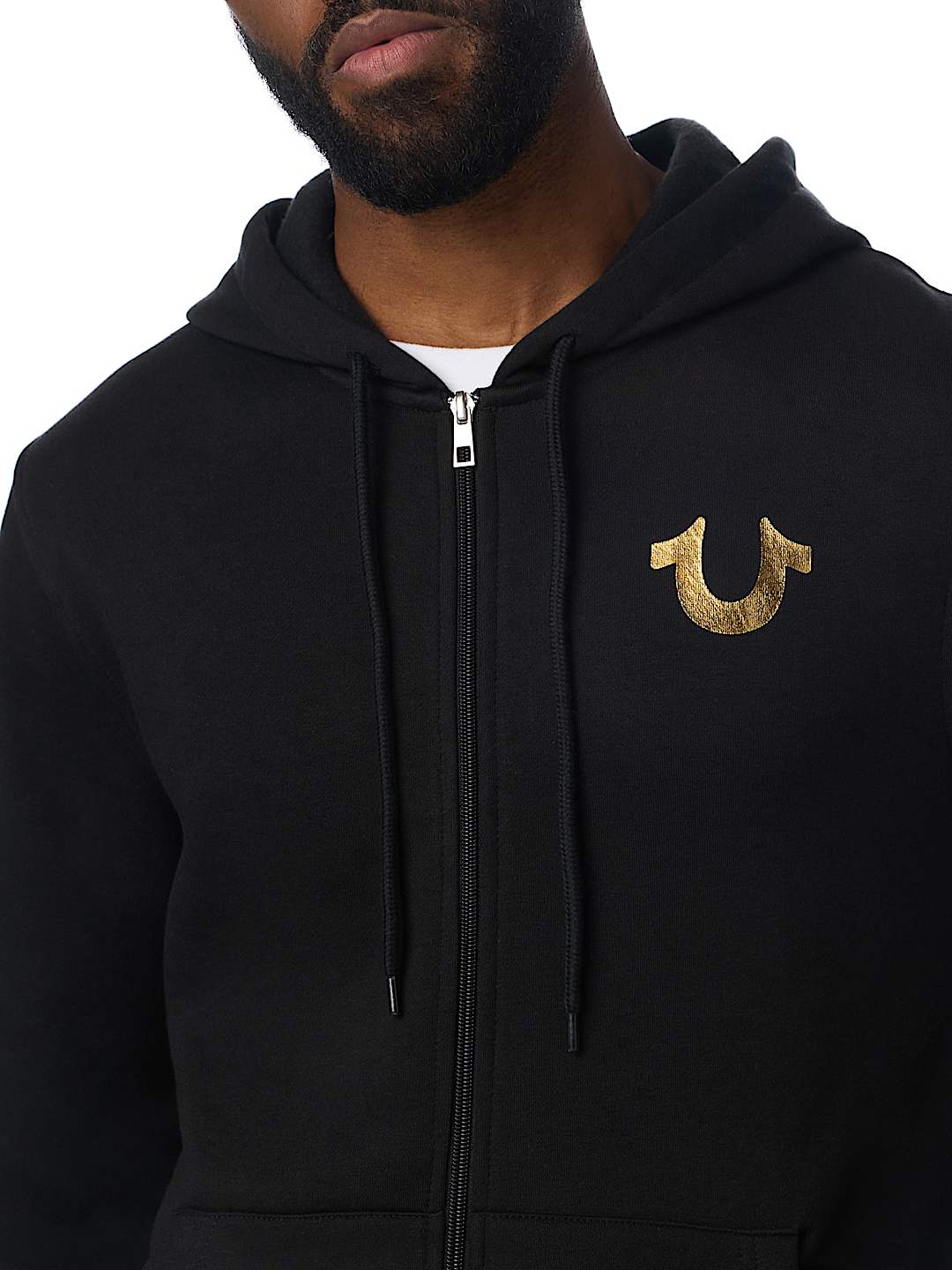 FOIL WINGED ZIP HOODIE