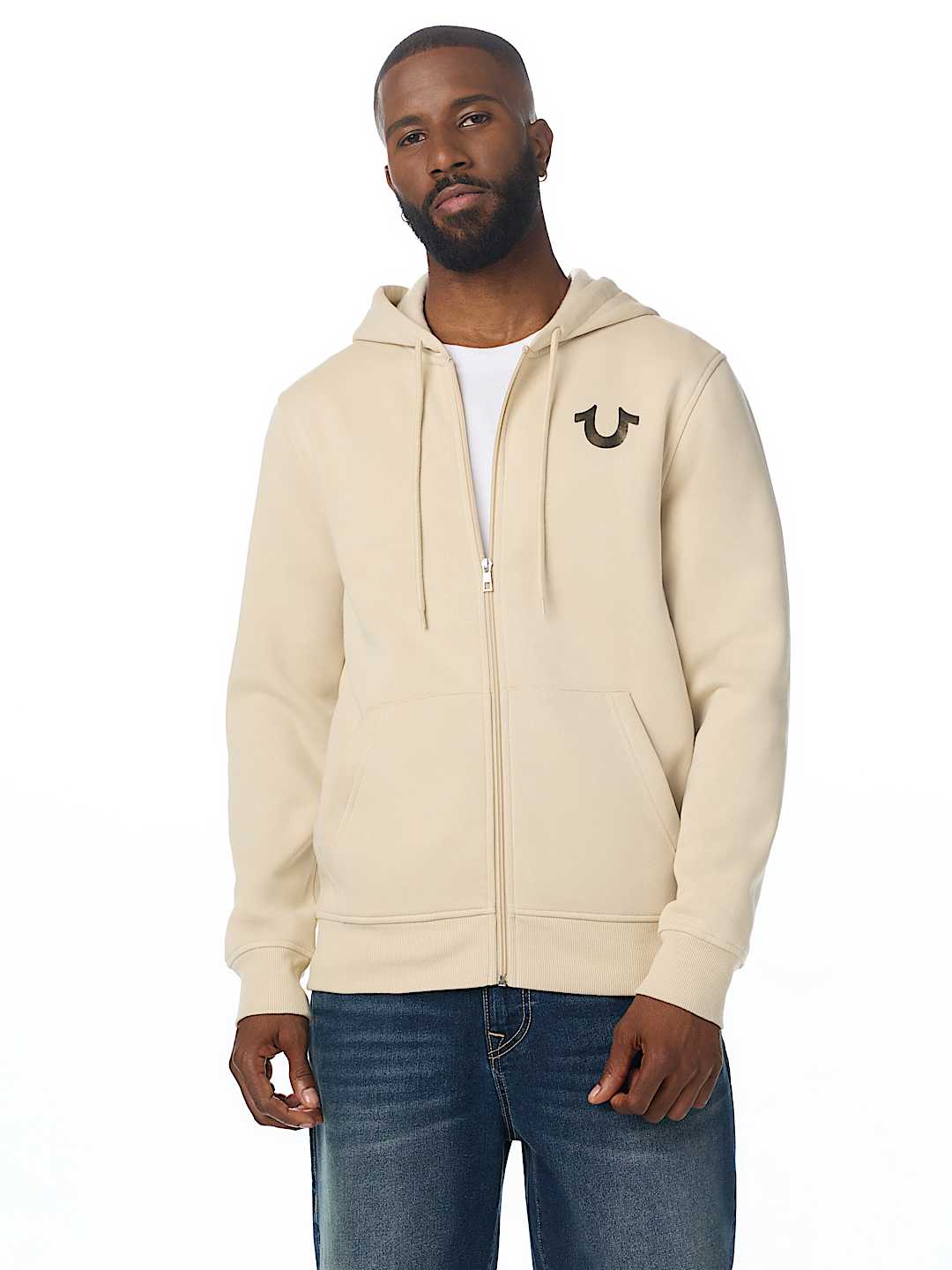 FOIL WINGED ZIP HOODIE