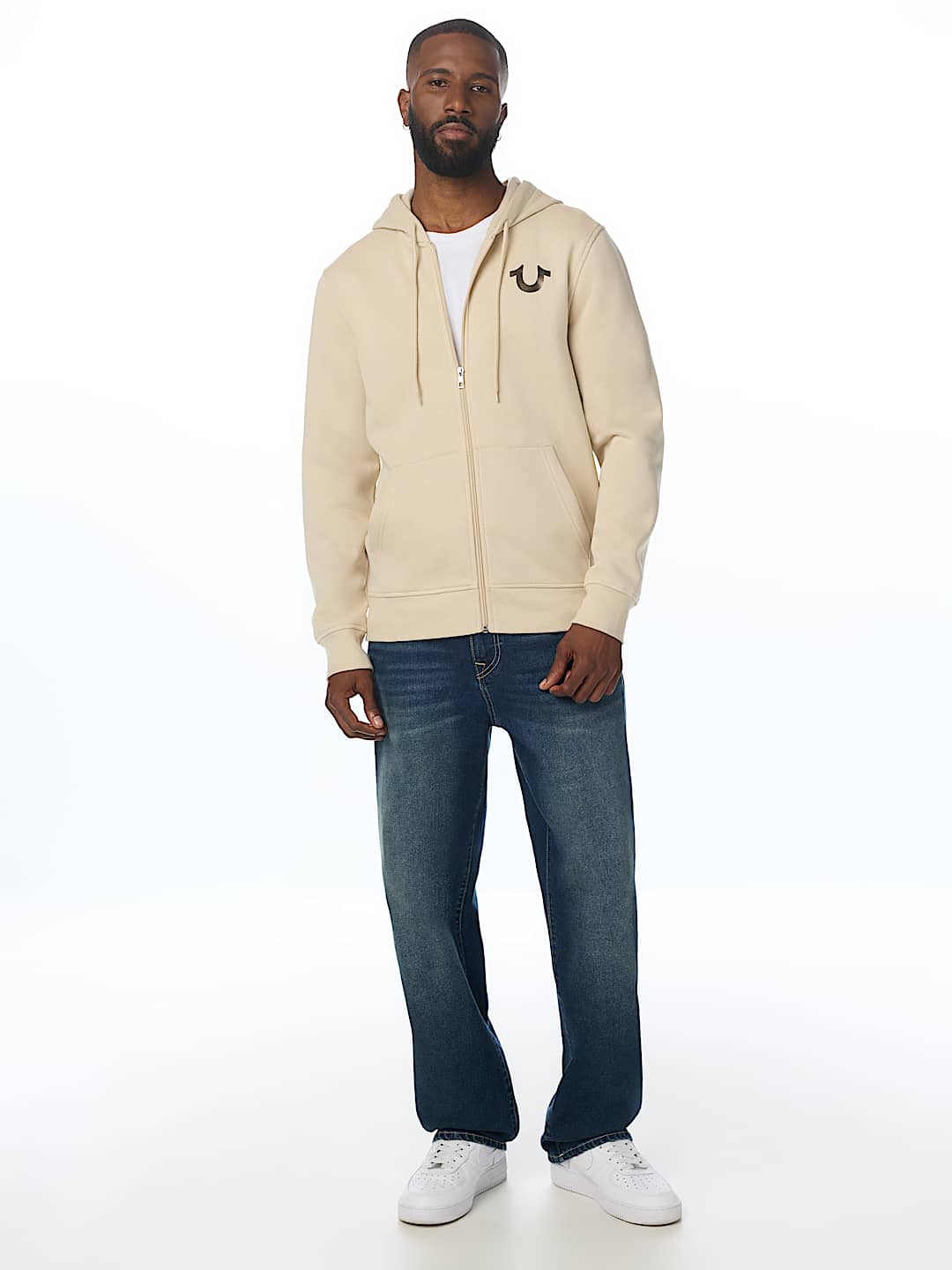 FOIL WINGED ZIP HOODIE