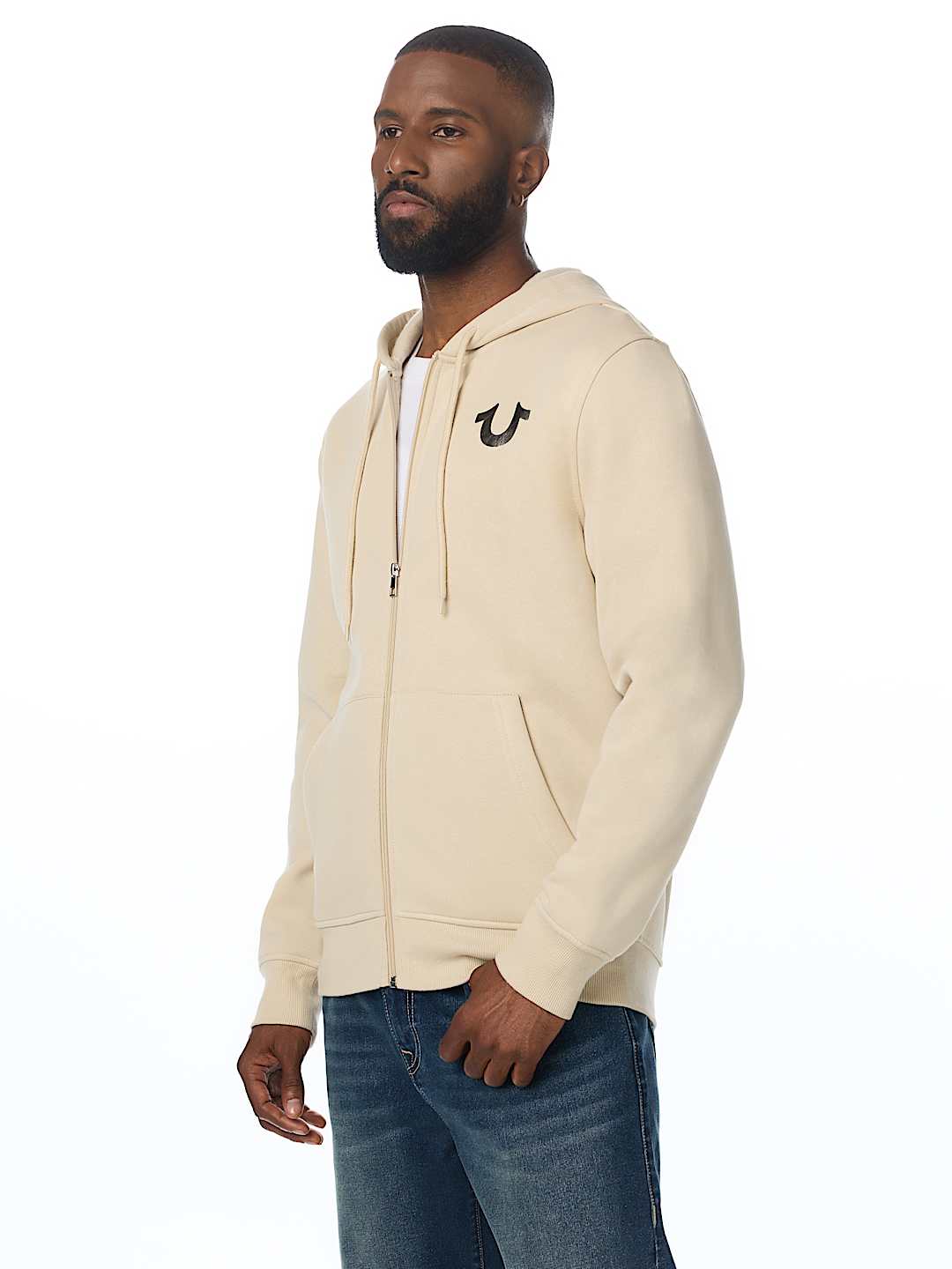 FOIL WINGED ZIP HOODIE