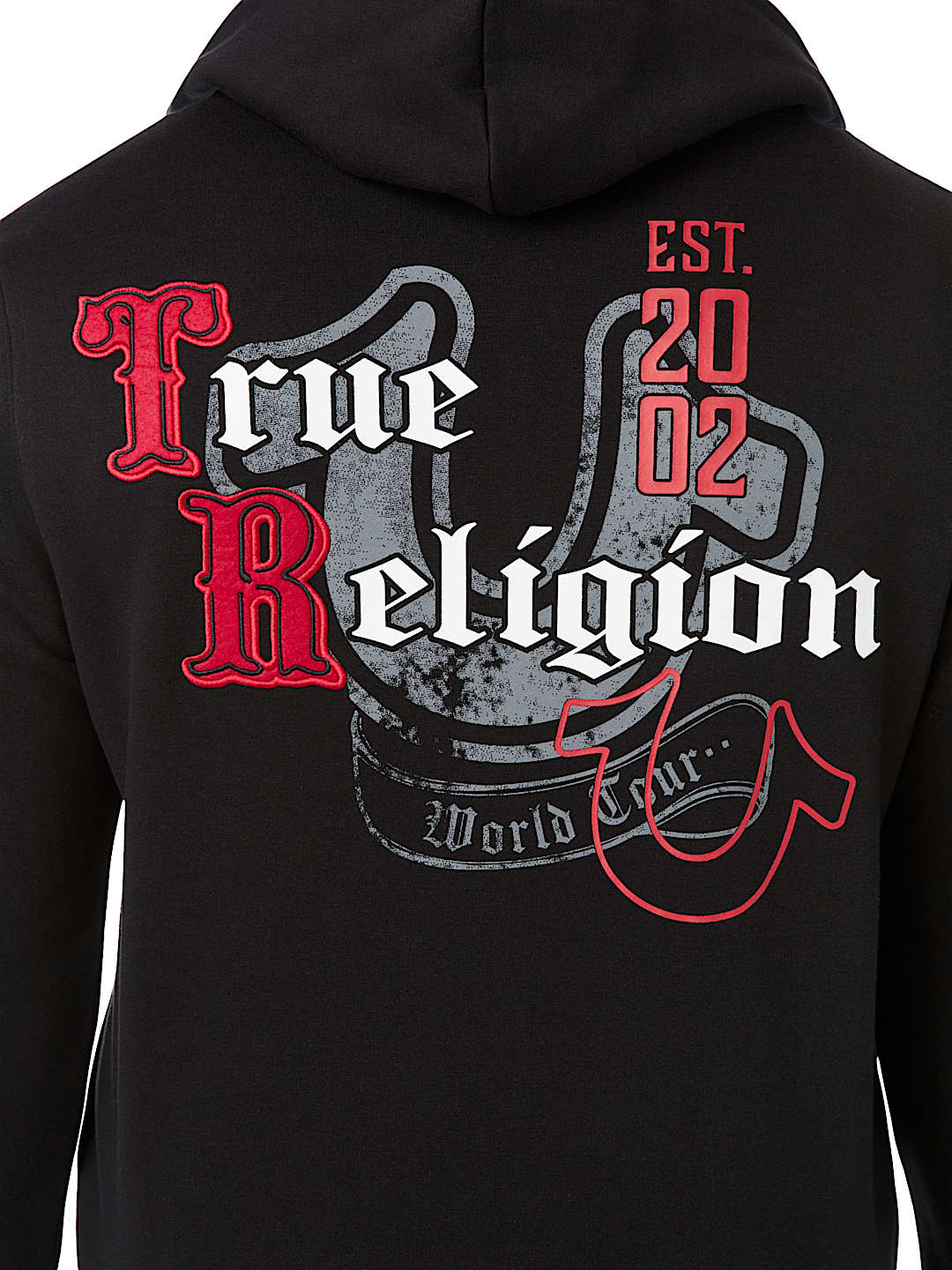 LOGO APPLIQU&Eacute; ZIP HOODIE