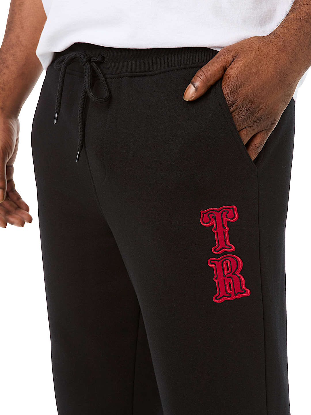 LOGO APPLIQU&Eacute; SWEATPANT