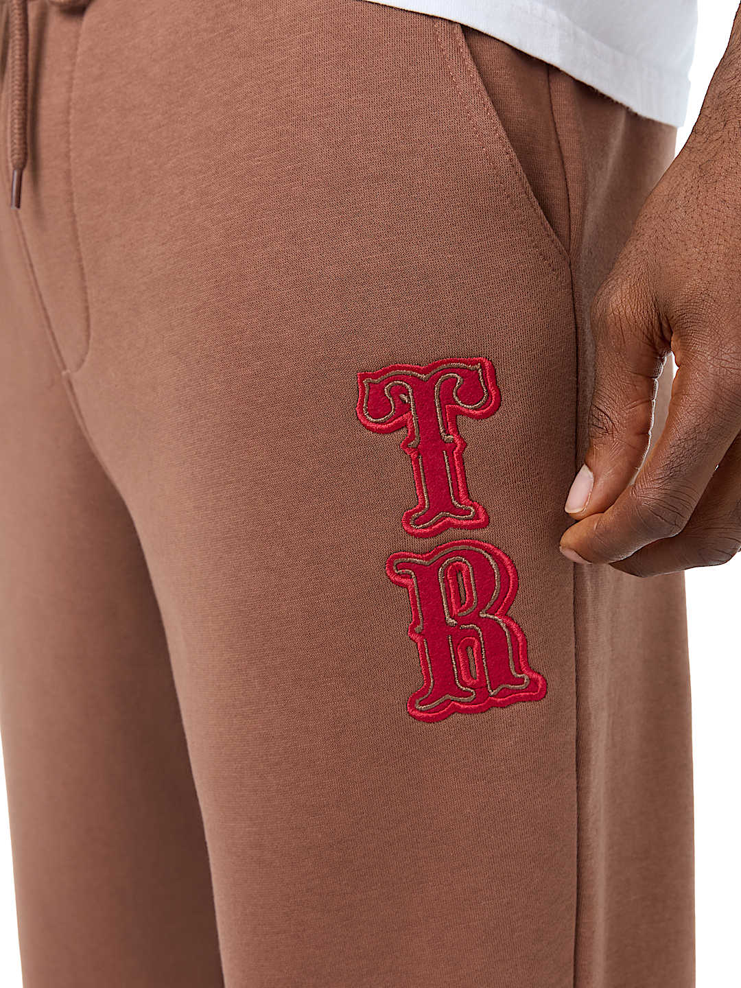 LOGO APPLIQU&Eacute; SWEATPANT