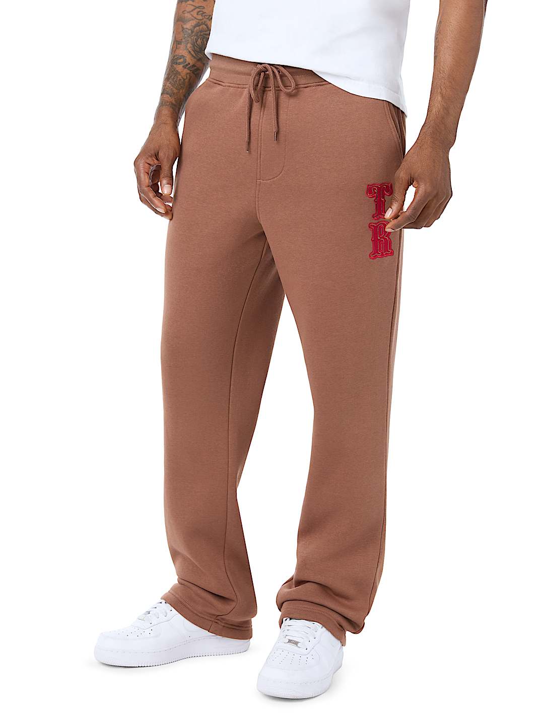 LOGO APPLIQU&Eacute; SWEATPANT