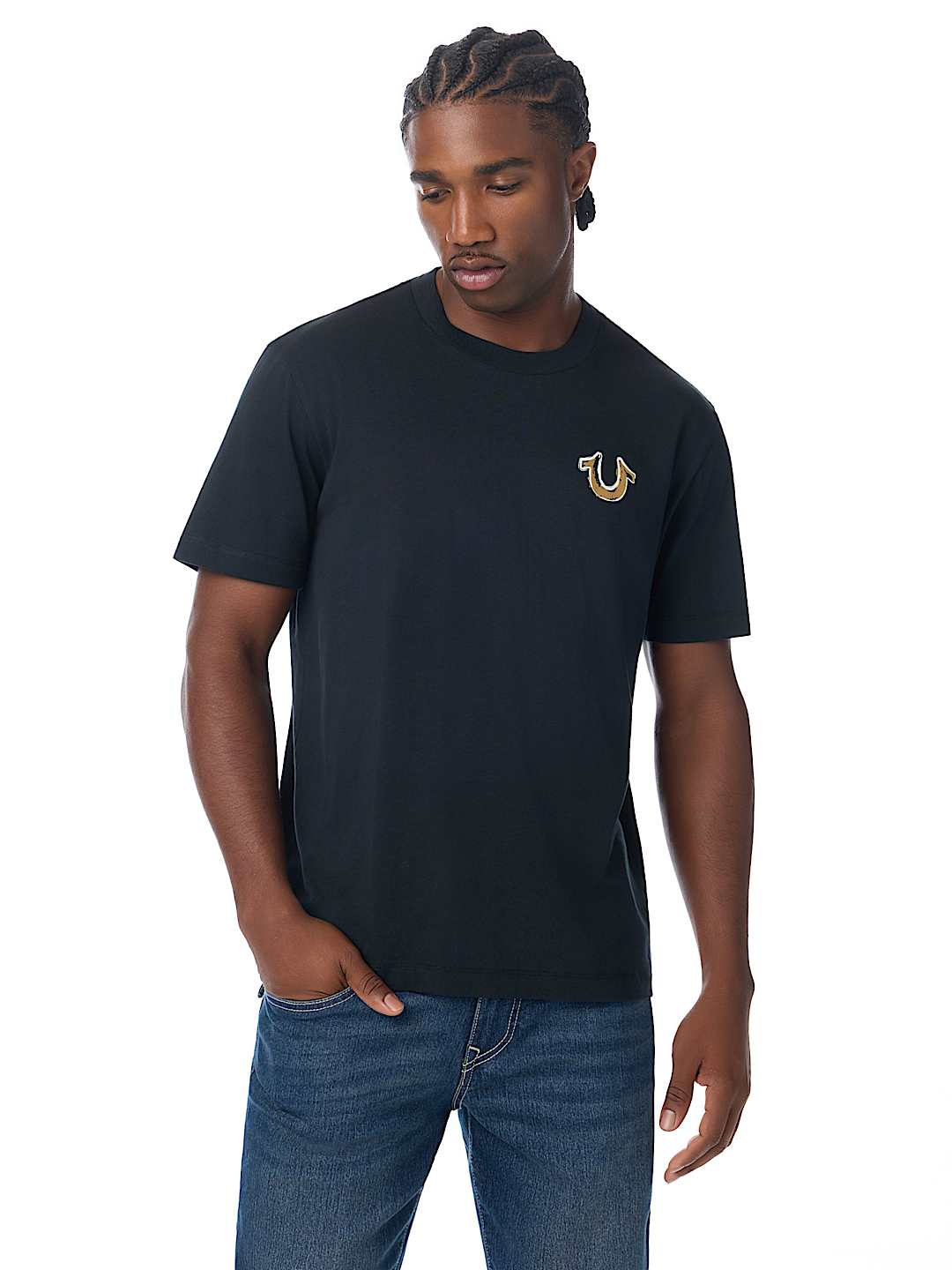 FASHION SENSES HORSESHOE TEE