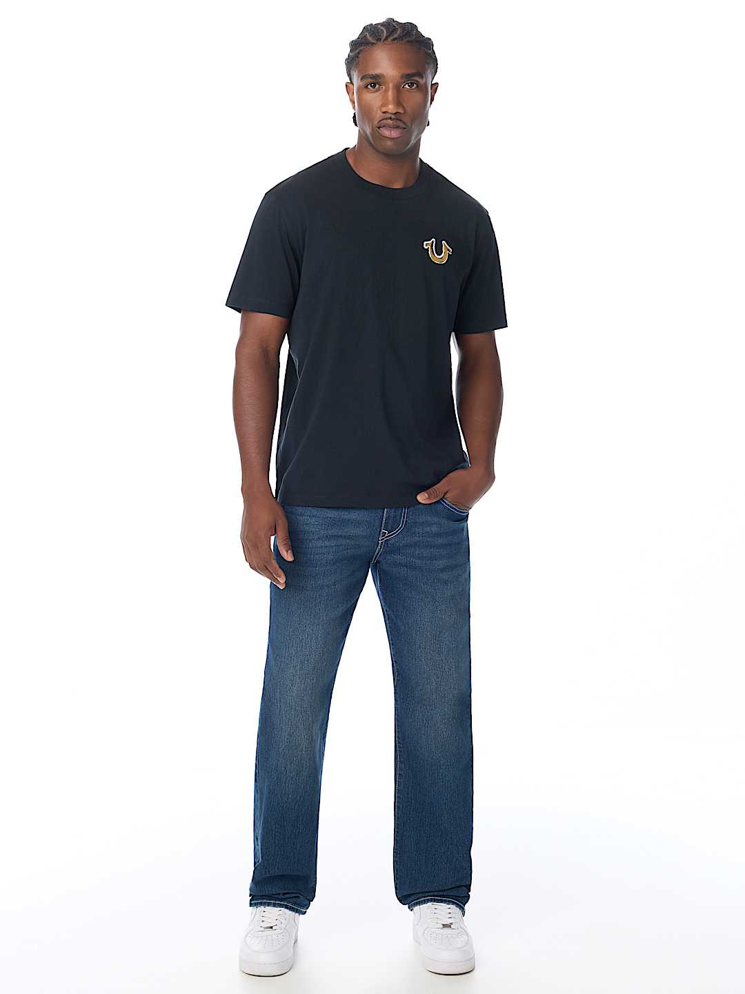FASHION SENSES HORSESHOE TEE