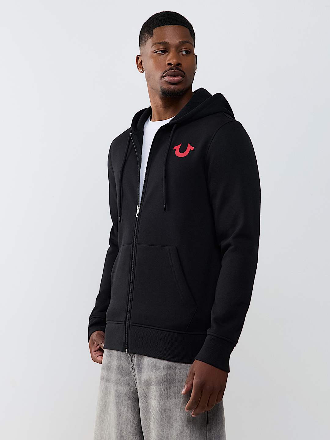 TRUE HORSESHOE ZIP HOODIE