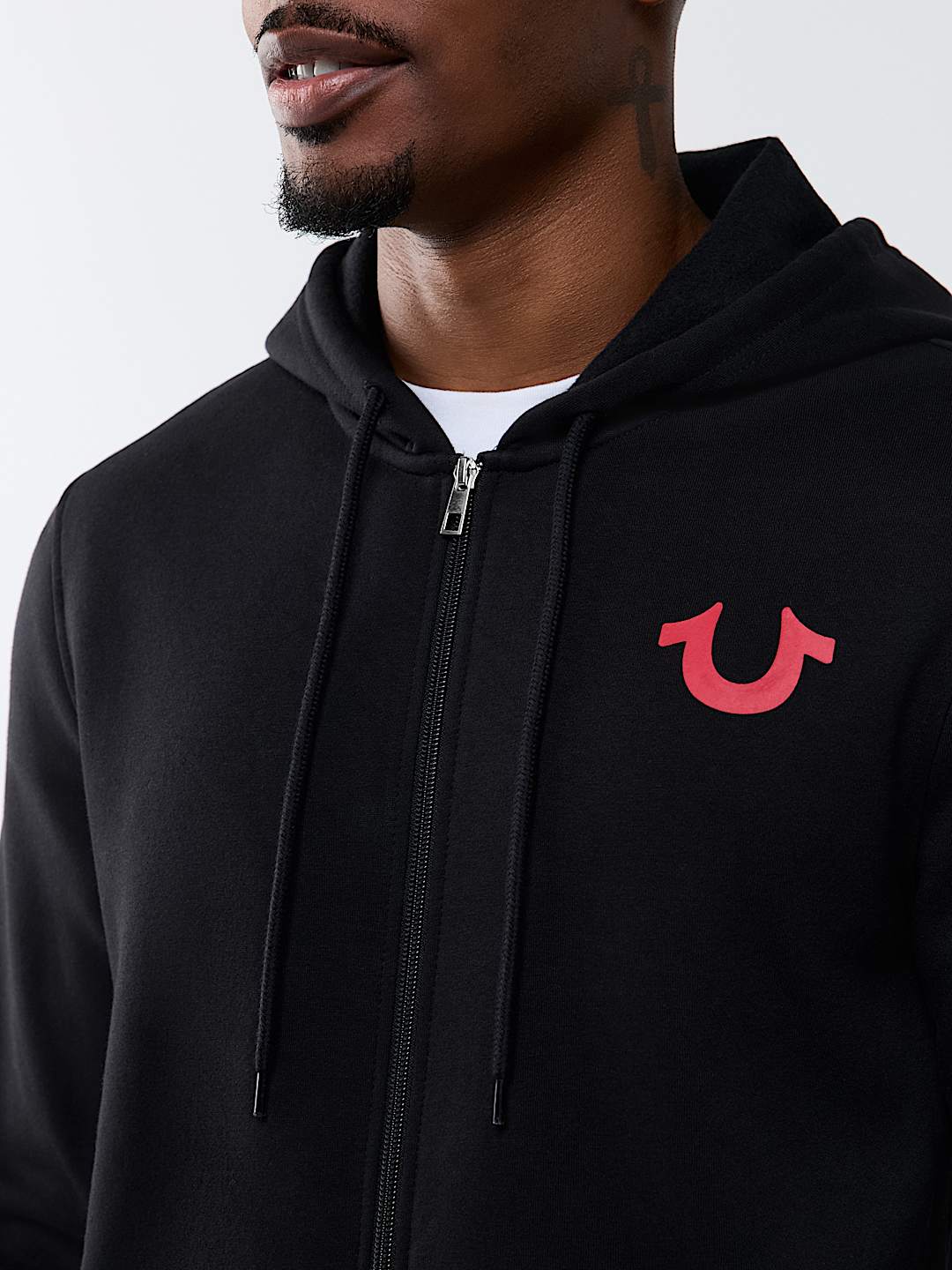 TRUE HORSESHOE ZIP HOODIE