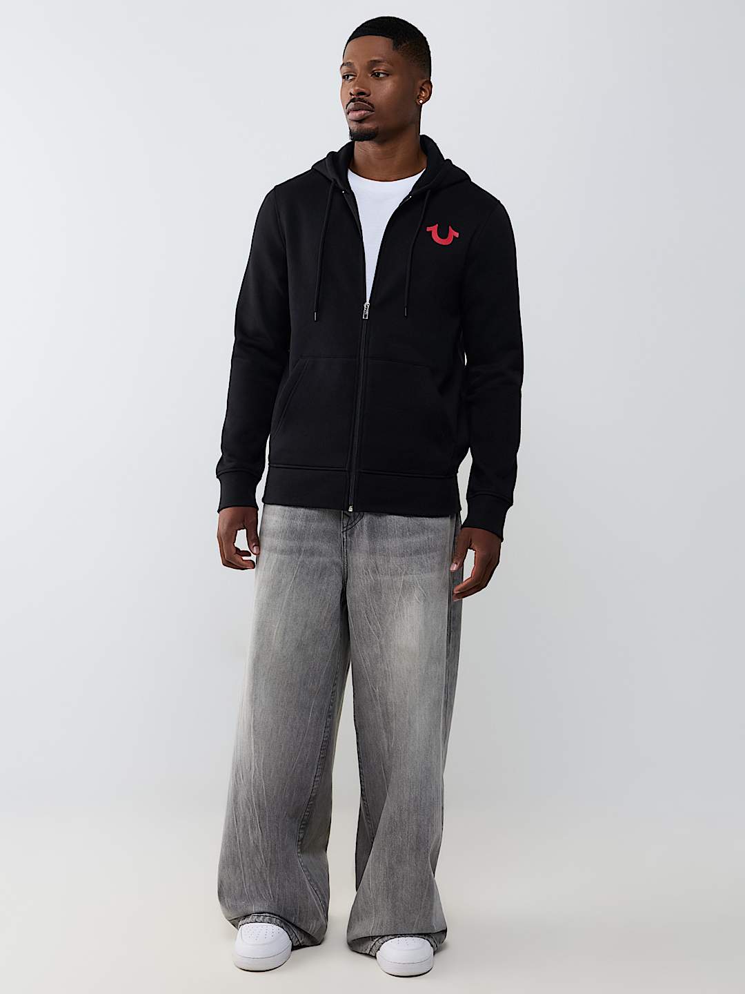 TRUE HORSESHOE ZIP HOODIE