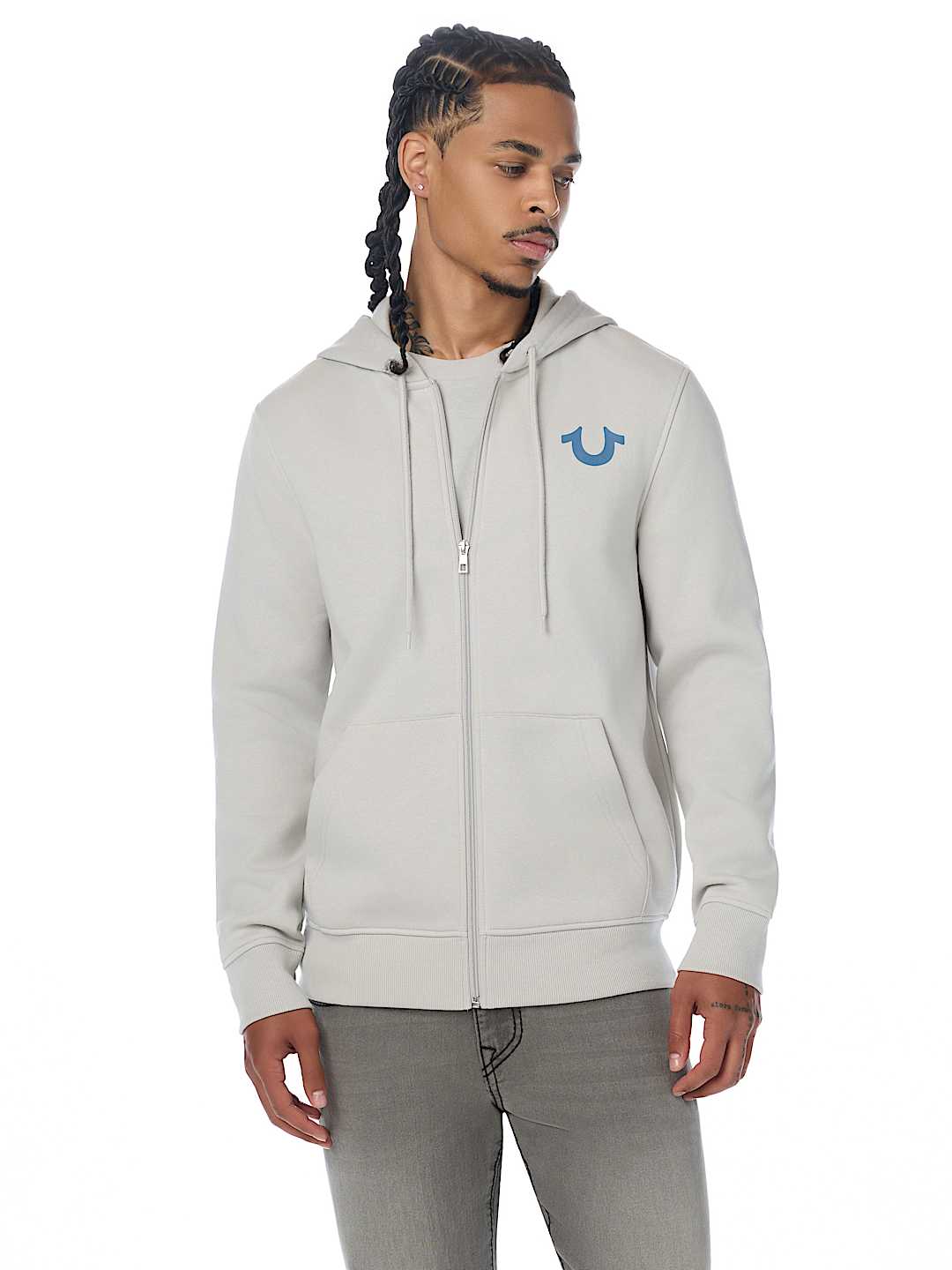 TRUE HORSESHOE ZIP HOODIE
