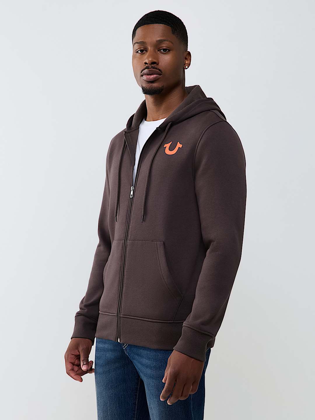 TRUE HORSESHOE ZIP HOODIE