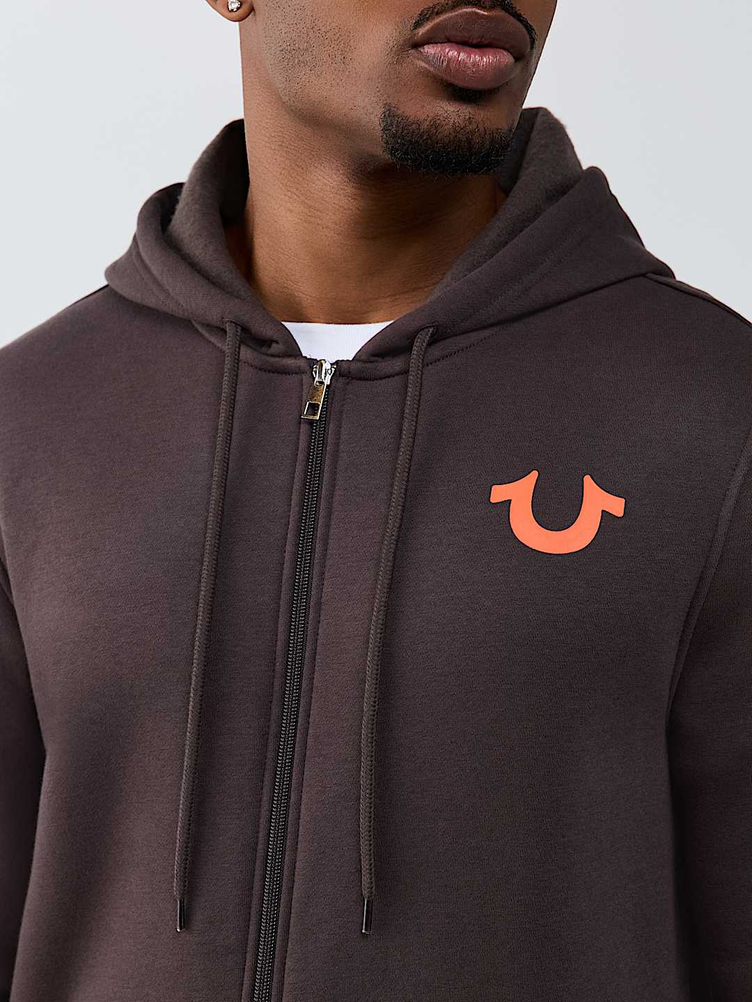 TRUE HORSESHOE ZIP HOODIE