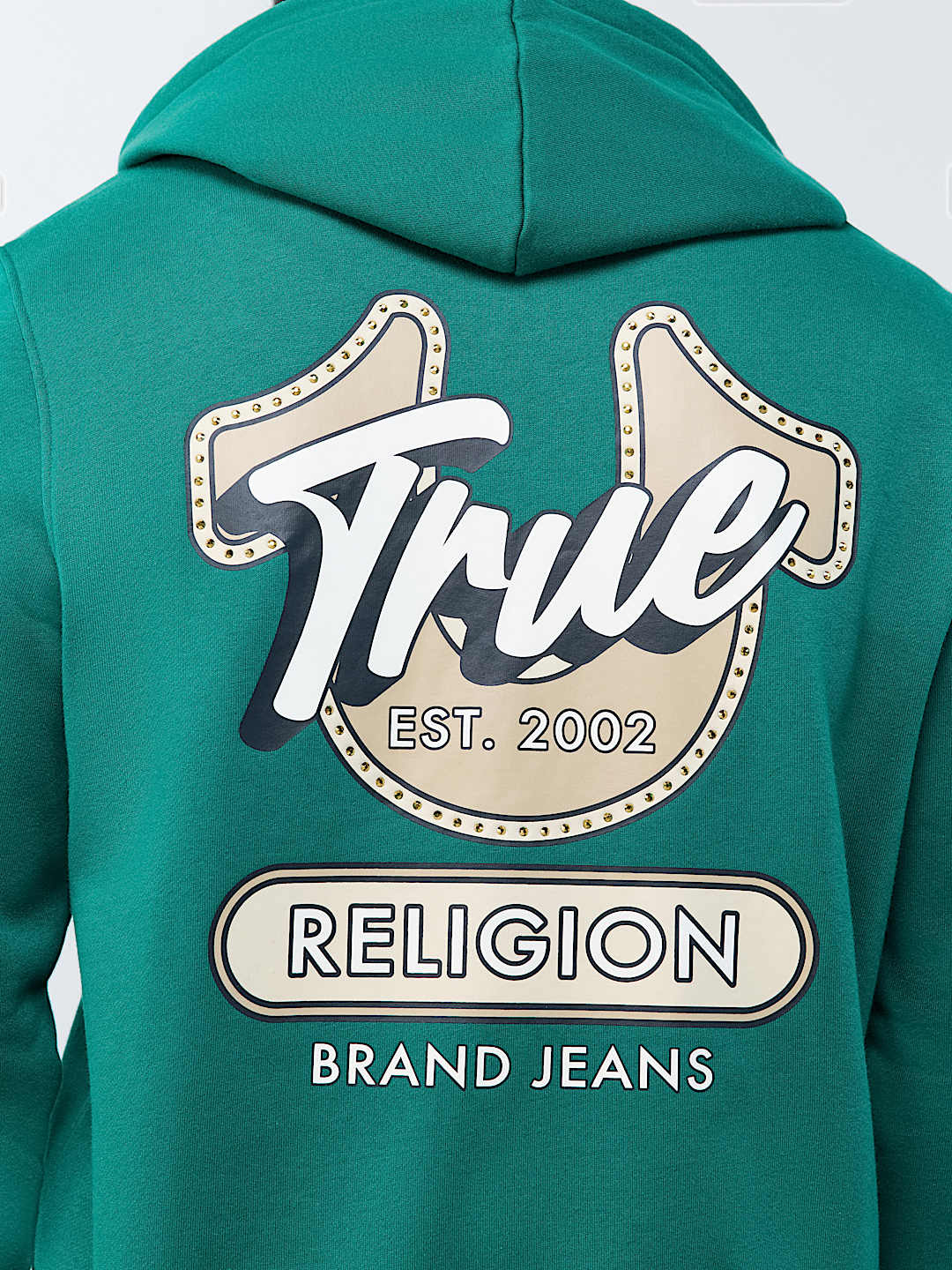 MARQUEE HORSESHOE ZIP HOODIE