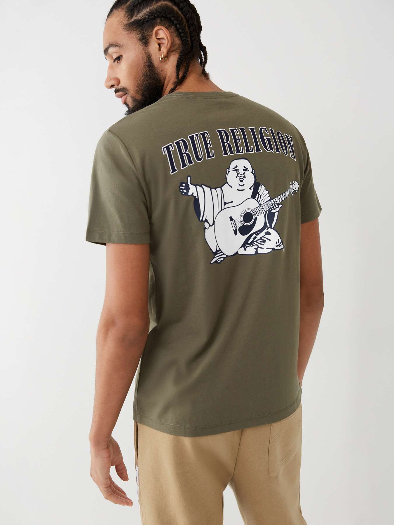 True religion big sales buddha t shirt