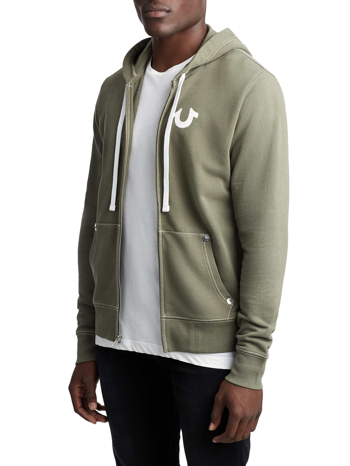BUDDHA ZIP HOODIE, image 2