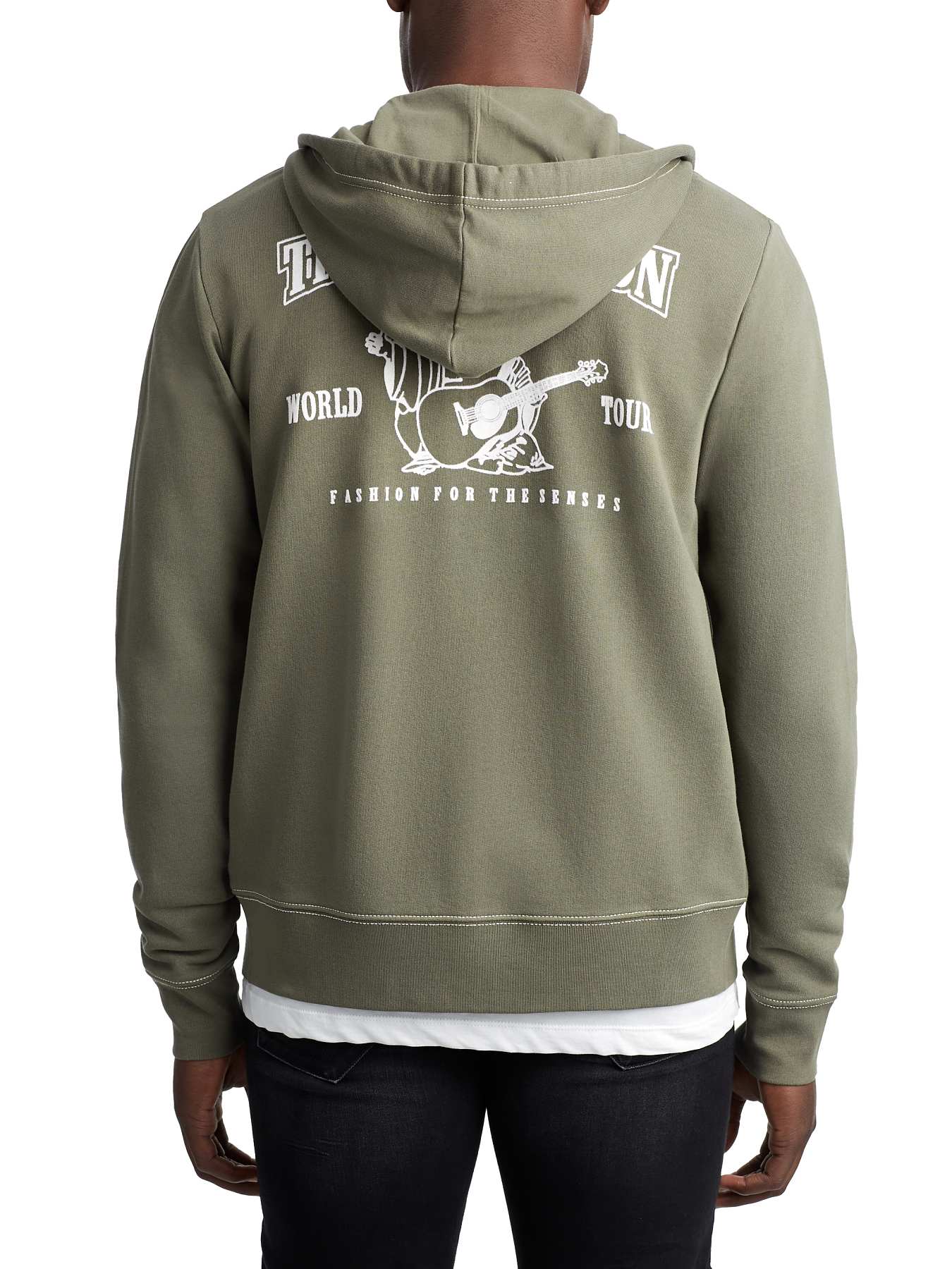 BUDDHA ZIP HOODIE, image 4