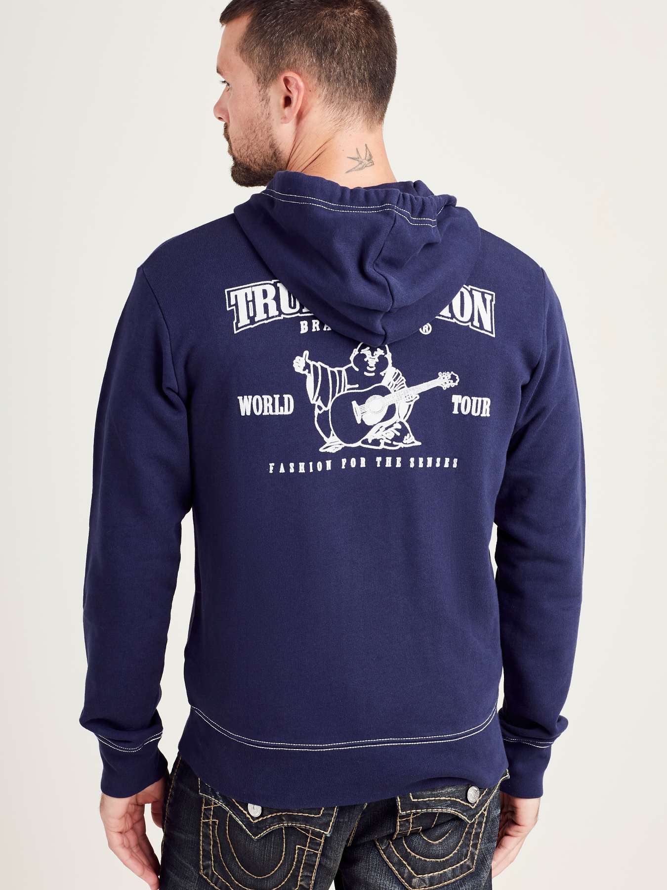 BUDDHA ZIP HOODIE