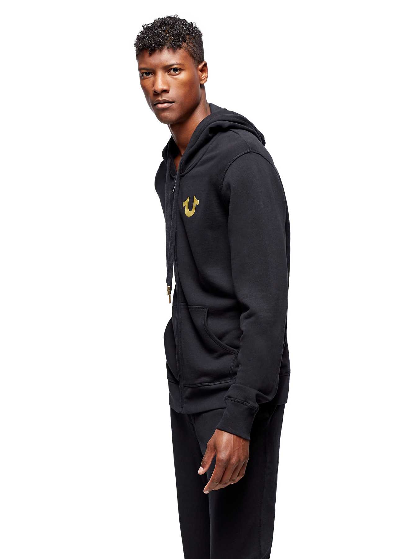 LOGO ZIP HOODIE