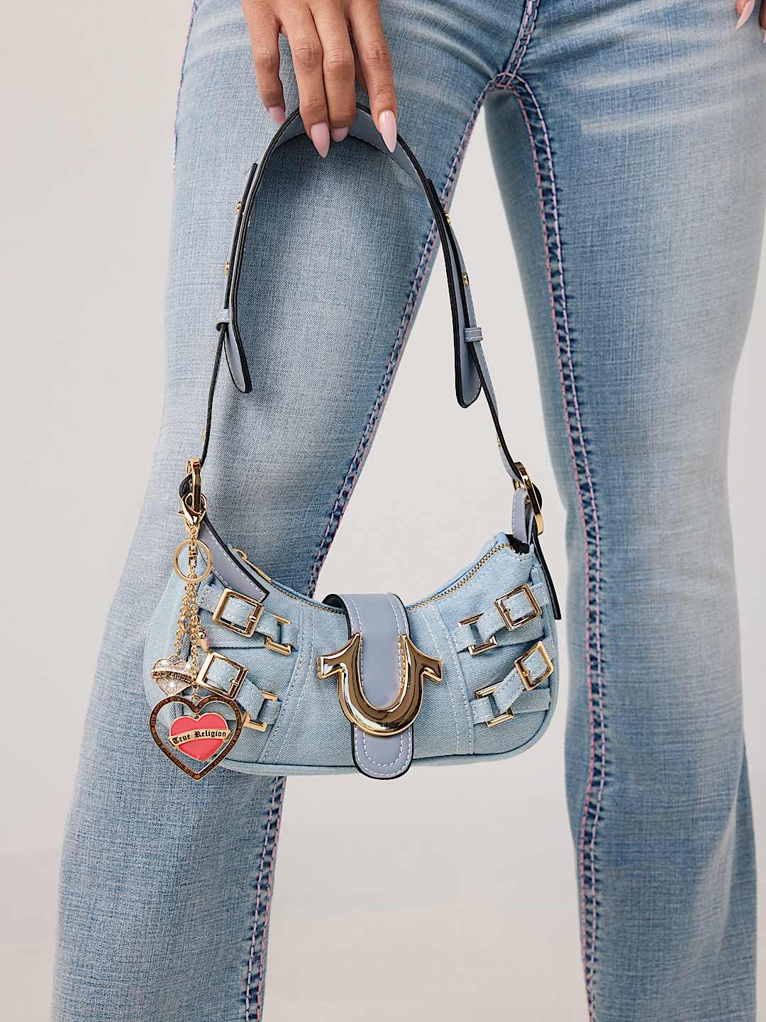 DOUBLE HEART LOGO KEY CHAIN, image 4